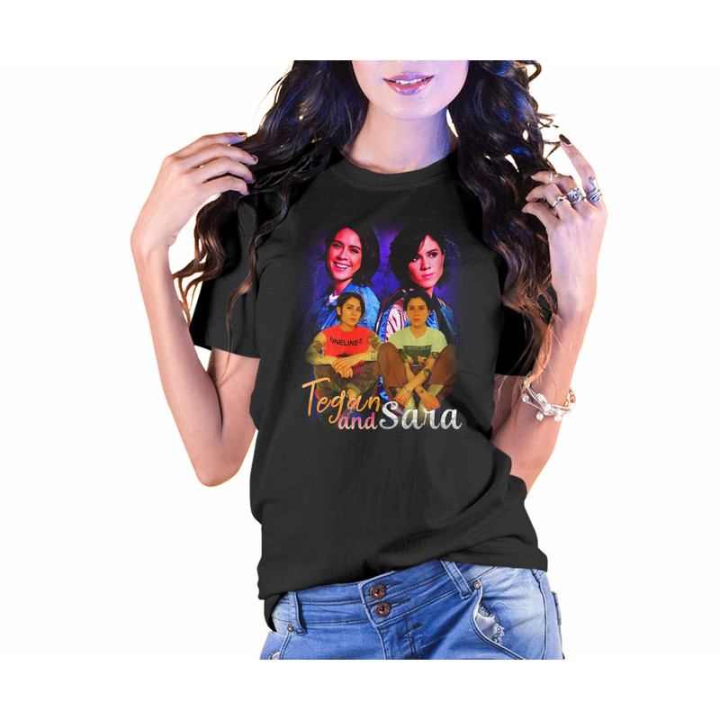 Vintage Style Tegan and Sara T-Shirt.jpg