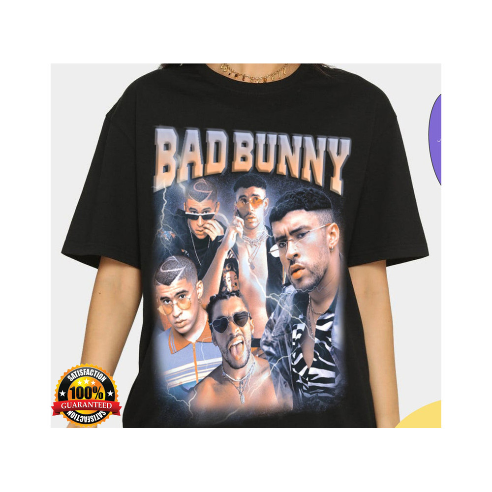 Bad Bunny Shirt, Bad Bunny T Shirt, Music Shirt.jpg