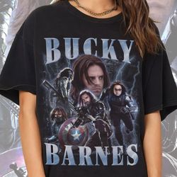 bucky barnes shirt vintage 90s style shirt unisex homage t shirt