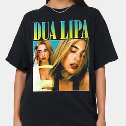 dua lipa rap tee vintage hip hop t shirt men39s women unisex shirt hks385