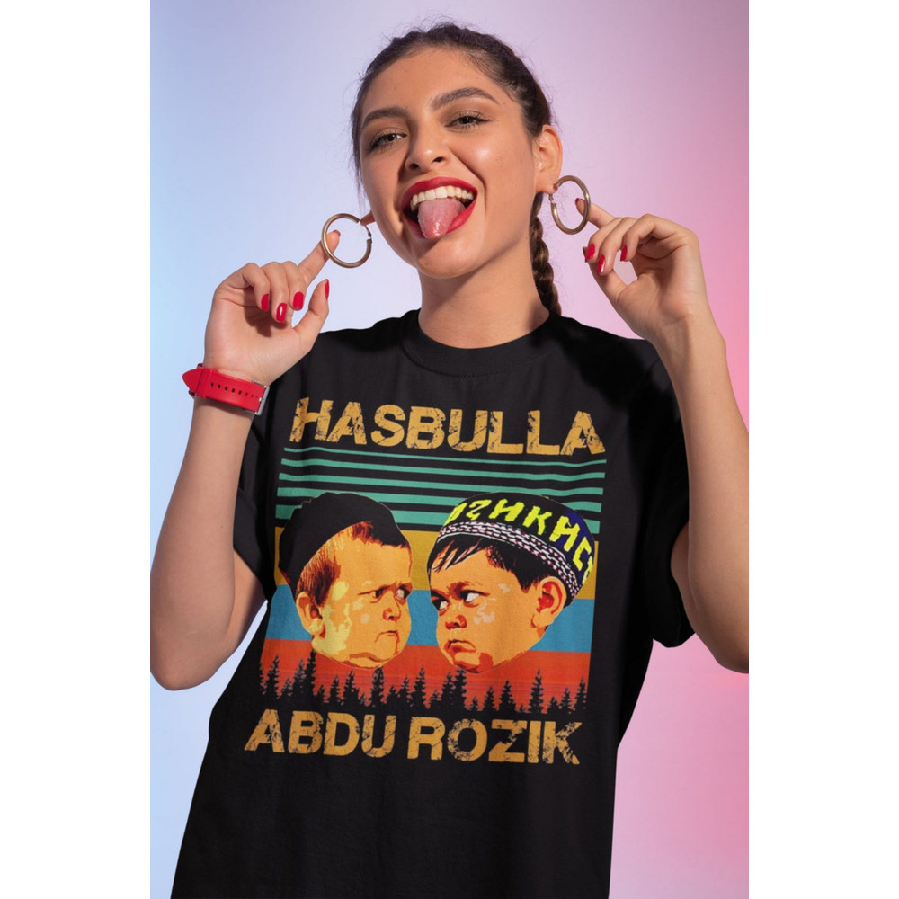 Hasbullah vs. Abdurozik Tshirt, The fight of the century Shirt, Hasbulla Magomedov, Mini Khabib, Khabib Nurmagomedov.jpg