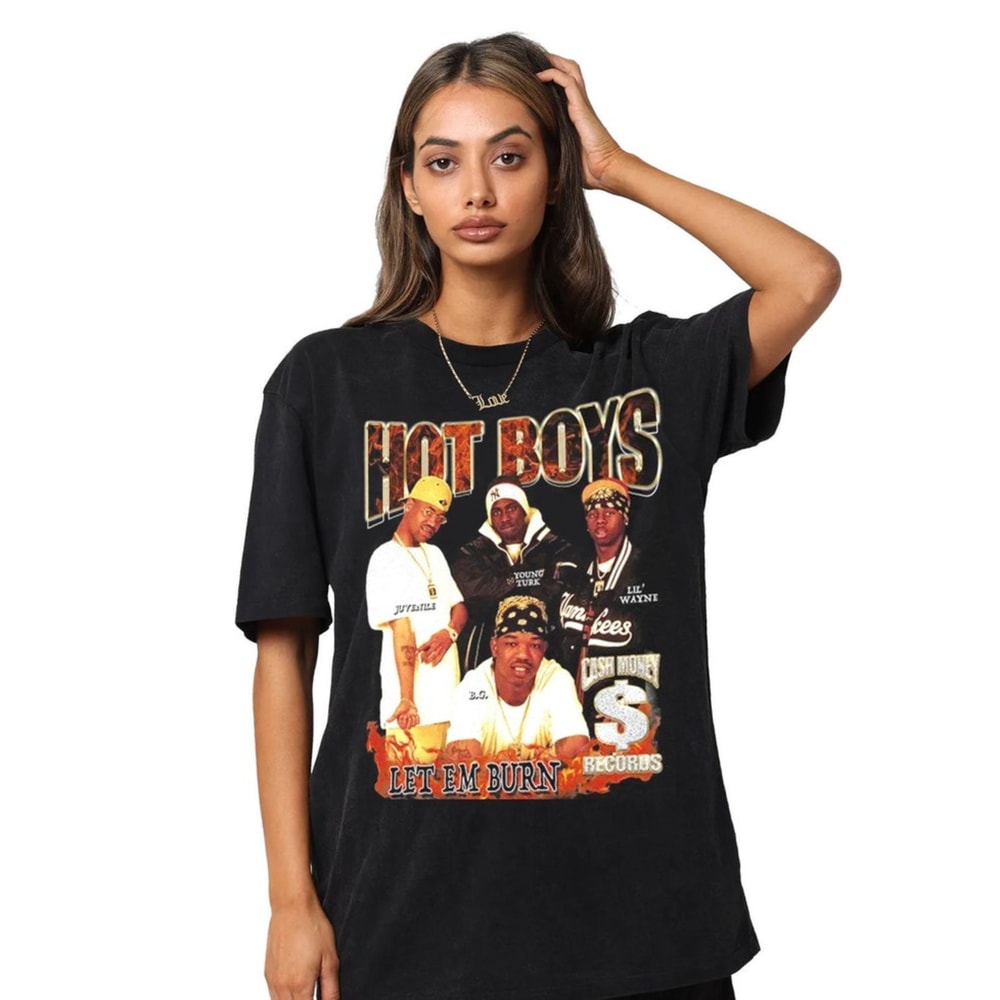 Hot Boys Shirt, Vintage Rap Hip Hop Band Tee, Sweatshirt Hooded, Birthday Gift, Vintage Gift For Men Women.jpg