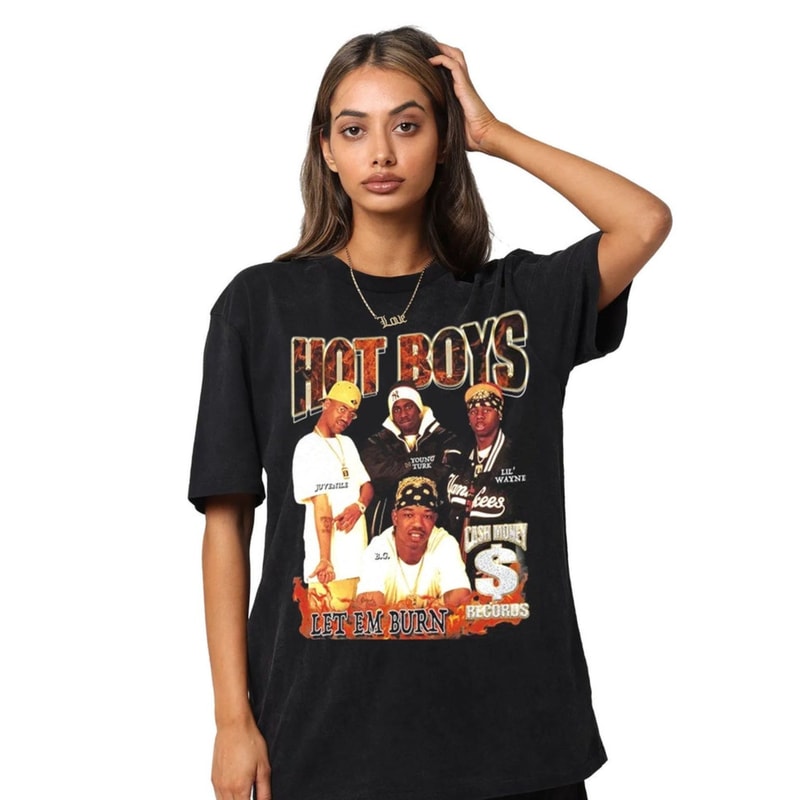 Hot Boys Shirt, Vintage Rap Hip Hop Band Tee, Sweatshirt Hooded, Birthday Gift, Vintage Gift For Men Women.jpg