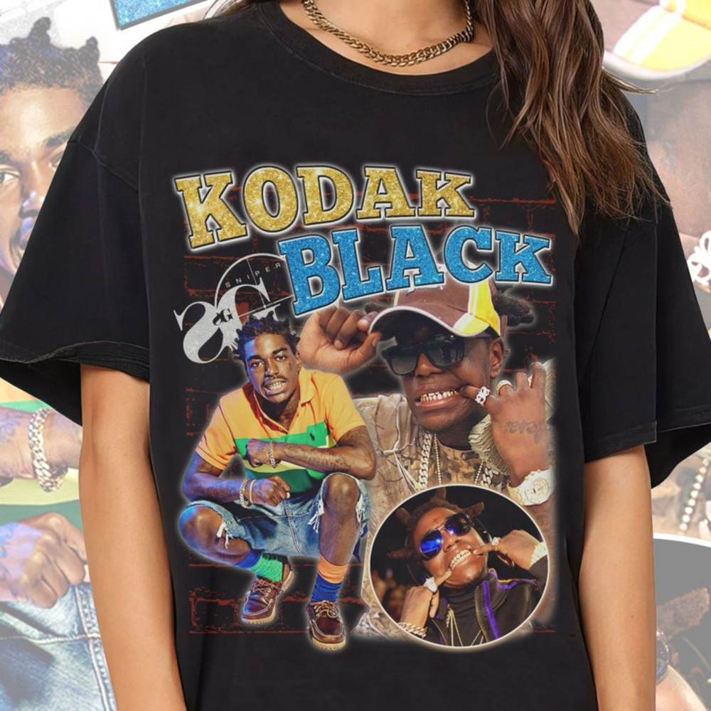Kodak Black Shirt , Kodak Black Printed Graphic Tee, Kodak Black Fan Shirt, RAP Hip-hop T-shirt, Vintage shirt CE340.jpg