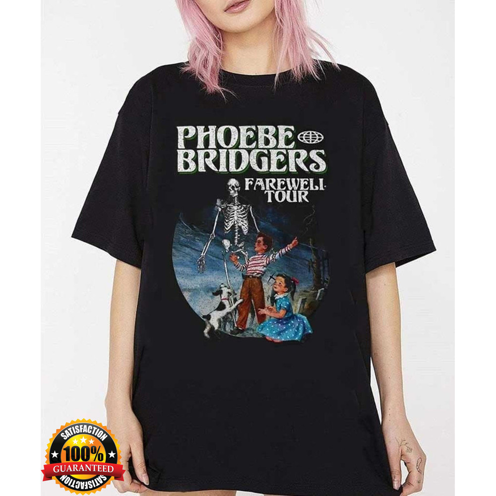 Phoebe Bridgers Farewell Tour Graveyard Shirt, Halloween Shirt.jpg