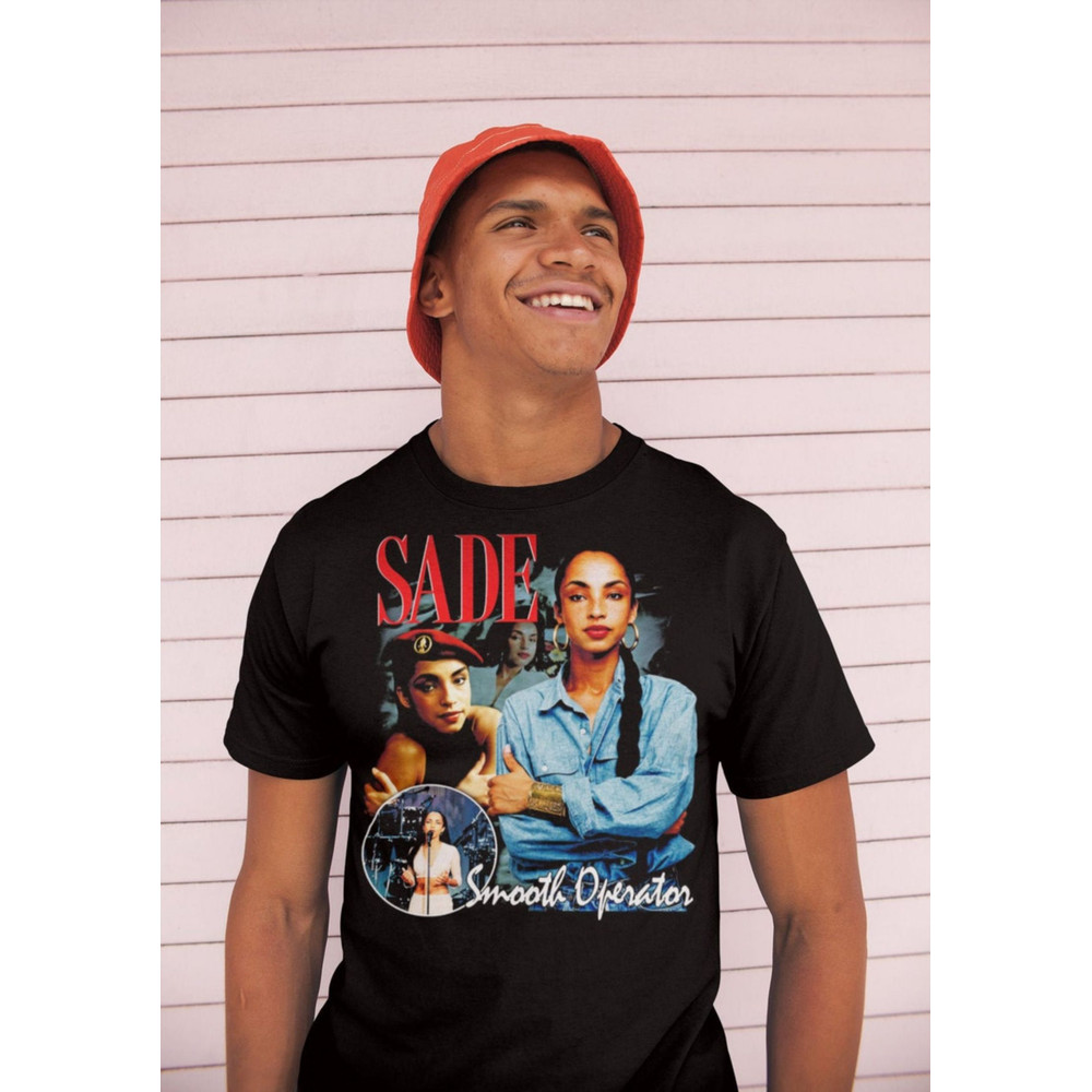 Sade T-shirt, Smooth Operator Vintage Rap Tee Shirt.jpg