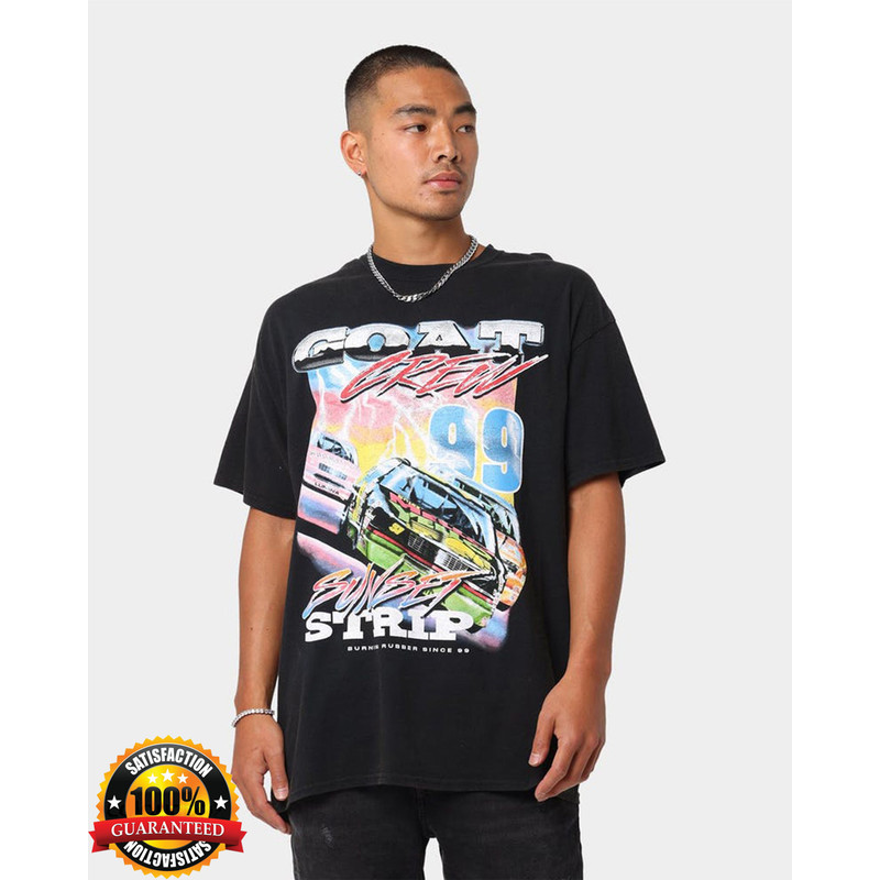 Vintage 90s Midnight Club Sunset Strip Graphic Tee Unisex Tshirt,.jpg