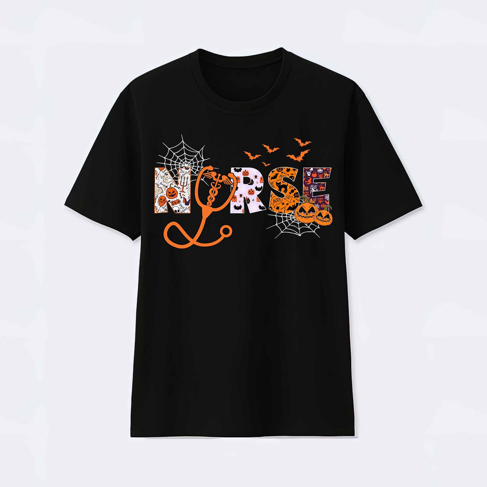 Halloween Nurse shirt,Halloween Nursing Shirt, Nurse Fall Shirt, Nurse Halloween, Nursing Tee, Halloween Shirt, Halloween Shirt.jpg