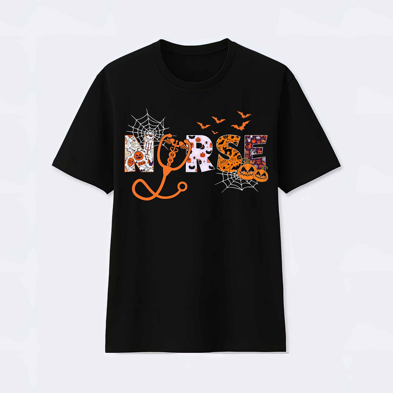 Halloween Nurse shirt,Halloween Nursing Shirt, Nurse Fall Shirt, Nurse Halloween, Nursing Tee, Halloween Shirt, Halloween Shirt.jpg