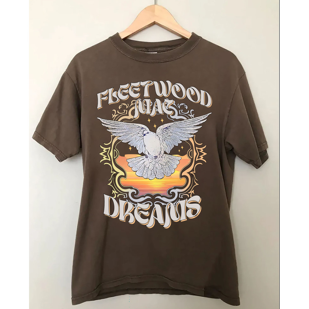 Vintage Retro Fleetwood Mac T-shirt, Fleetwood Mac Merch, Vintage Shirt, Retro Tshirt, Stevie Tshirt Rock and Roll Shirt.jpg