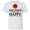 Bacardi Makes Me Happy T-shirt Rum Tee All Day Tee.jpg