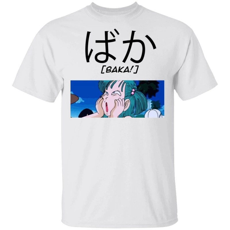 Dragon Ball Bulma Baka Shirt Funny Character Tee  All Day Tee.jpg
