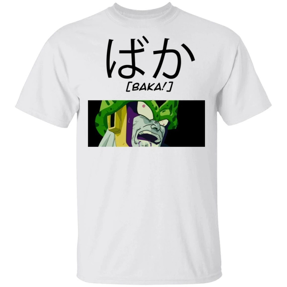 Dragon Ball Cell Baka Shirt Funny Character Tee  All Day Tee.jpg