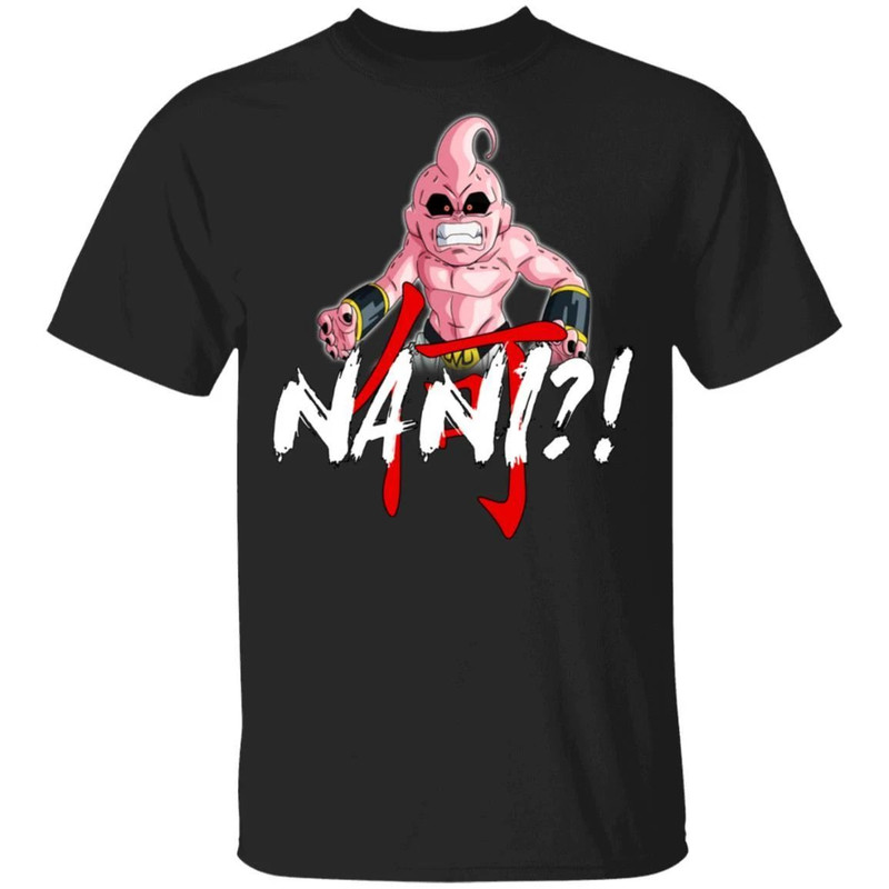 Dragon Ball Majin Boo Nani Shirt Funny Anime Character Tee  All Day Tee.jpg