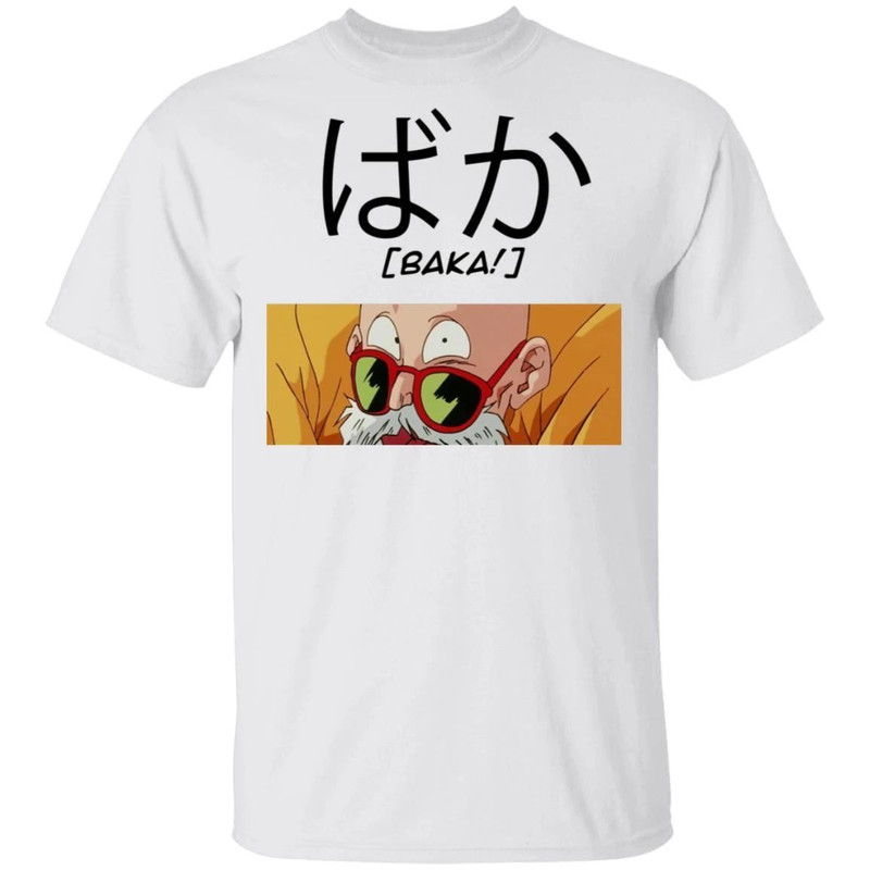 Dragon Ball Master Roshi Baka Shirt Funny Character Tee  All Day Tee.jpg