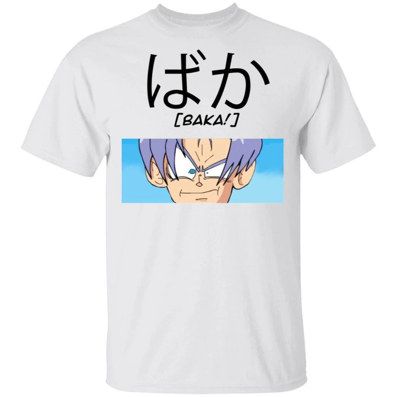 Dragon Ball Trunks Baka Shirt Funny Character Tee  All Day Tee.jpg