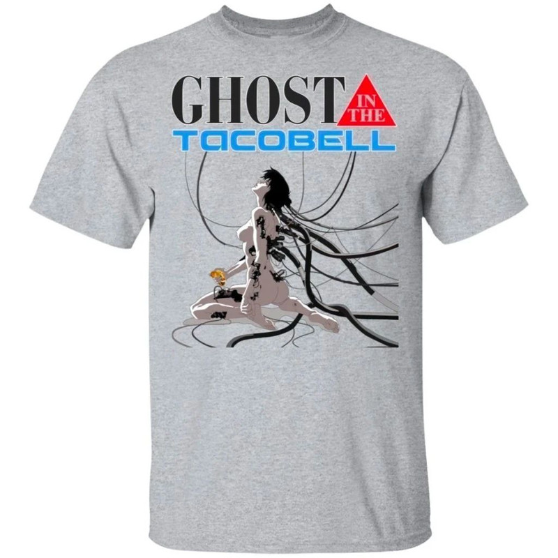 Ghost In The Tacobell T-Shirt Funny Mixed Ghost In The Shell All Day Tee.jpg