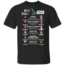 harry potter vs star wars tee shirt similarities of harry potter and star wars