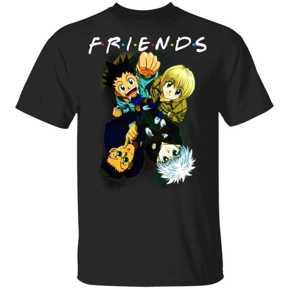 Hunter X Hunter Friends Shirt Gon Kurapika Leorio Killua Tee All Day Tee.jpg