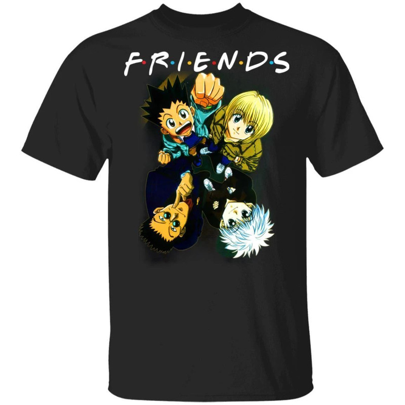 Hunter X Hunter Friends Shirt Gon Kurapika Leorio Killua Tee All Day Tee.jpg