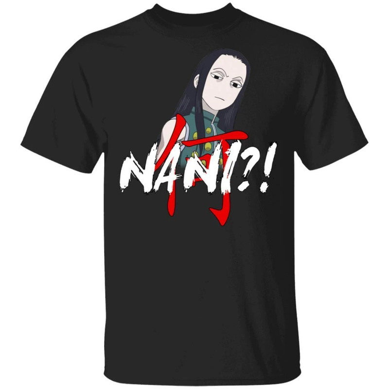 Hunter X Hunter Illumi Nani Shirt Funny Anime Character Tee All Day Tee.jpg