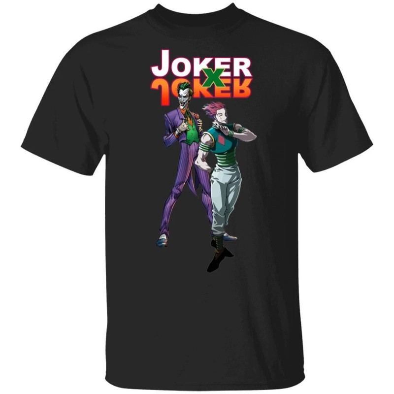 Joker X Joker Hisoka and Joker Shirt Parody Anime Hunter X Hunter Tee  All Day Tee.jpg