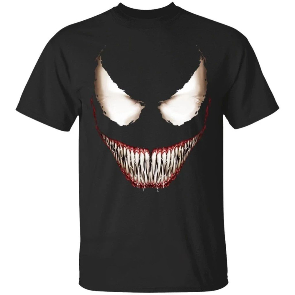 Marvel Venom big face grin Halloween Custome T-Shirt  All Day Tee.jpg
