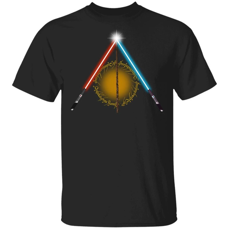 Star Wars Harry Potter Tee Shirt Star Wars Deathly Hallows All Day Tee.jpg