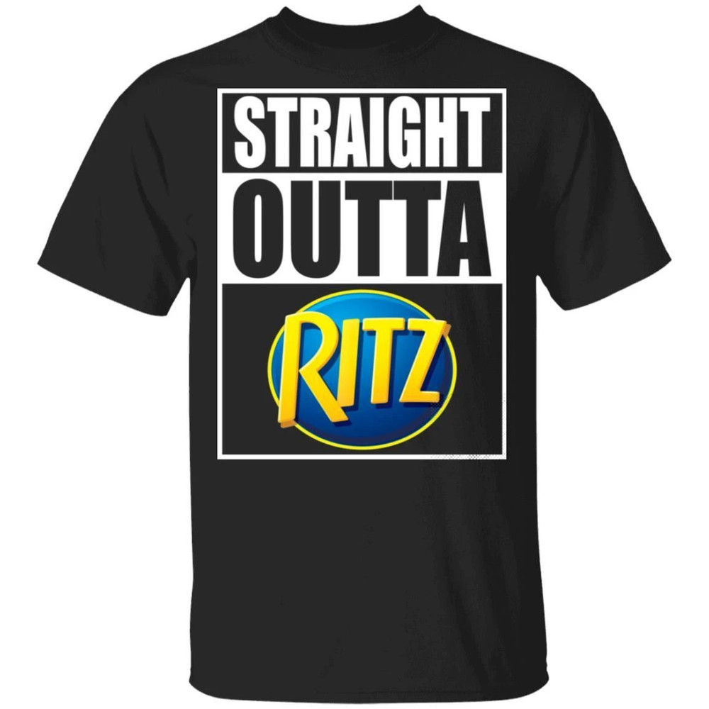 Straight Outta Ritz Tee Shirt Snack Lovers T-shirt All Day Tee.jpg