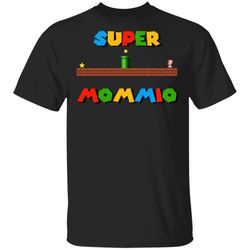 super mommio t-shirt super mario mom tee