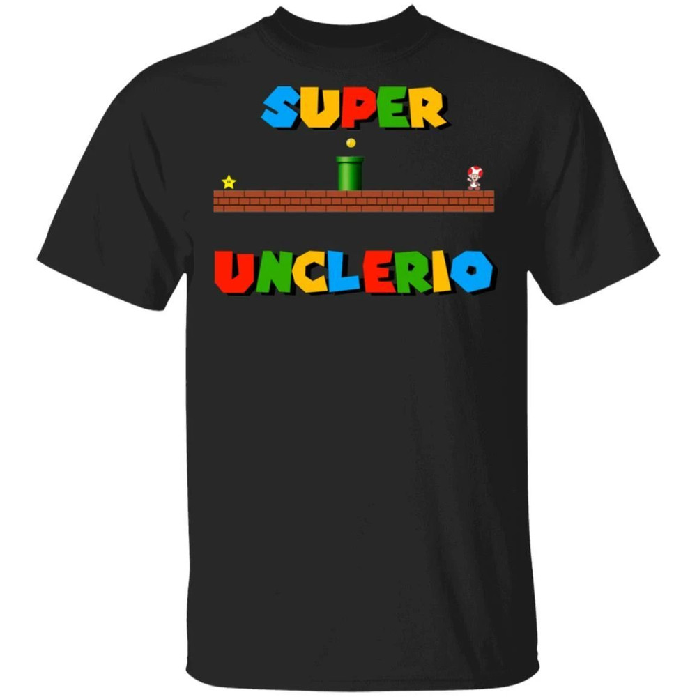 Super Unclerio T-shirt Super Mario Uncle Tee All Day Tee.jpg
