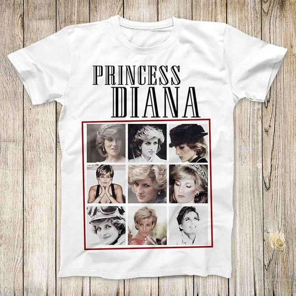 Best Selfie Collage Lady Princess Diana Homage Top Tee Best Seller Birthday Gift Men Women Unisex T Shirt 3192 1.jpg