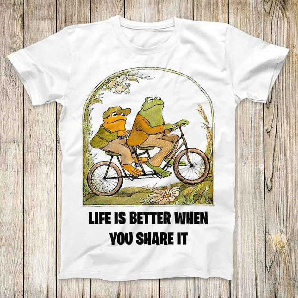 Frog Toad Life Is Better When You Share It Top Tee Best Cute Gift Mens Women Unisex T Shirt 3090.jpg