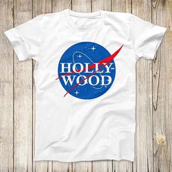 hollywood nasa top tee best cute gift mens women unisex t shirt 3049