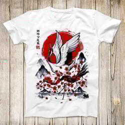 japanese swan limited edition anime manga cartoon top tee best cute gift men women unisex retro style t shirt 3123