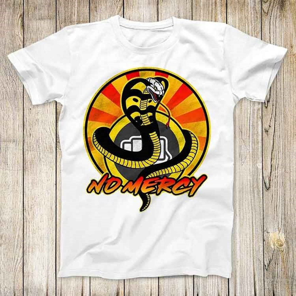 Karate Kid No Mercy Cool Tee Classic Vintage Cobra Kai 80s Gift Film TV Show Top Men Women T Shirt 2744.jpg