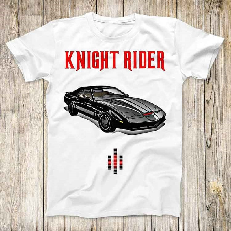 Kitt 2000 Movie Tee Knight Rider Car 80's Vintage Gift Micheal Knight Industries Super Cool Top T Shirt 2647.jpg