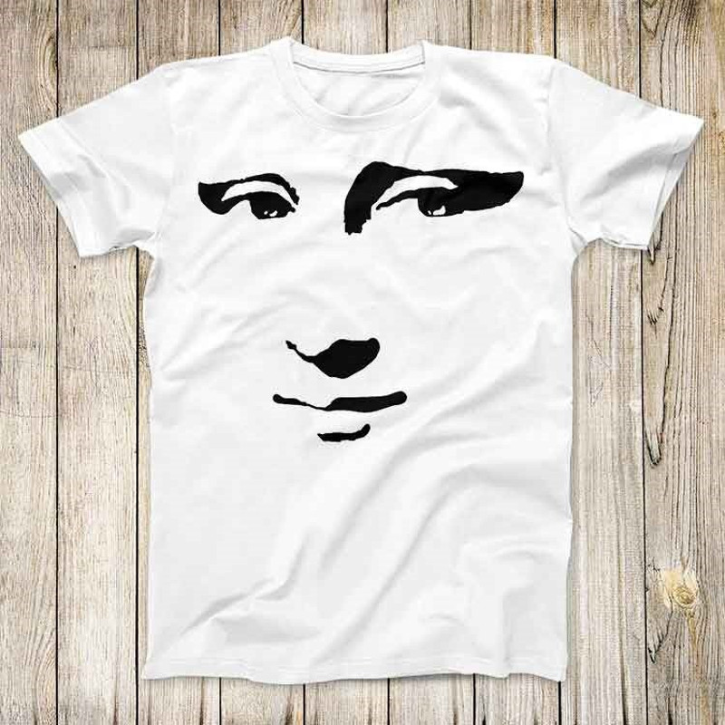 Mona Lisa Silhouette Painting Tee Cool Leonardo da Vinci Design Artwork Best Fashion Gift Men Women Top T Shirt 2781.jpg