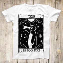 noot noot funny tarot card penguin vintage rainbow pingu distressed top tee best cute gift men women unisex retro style
