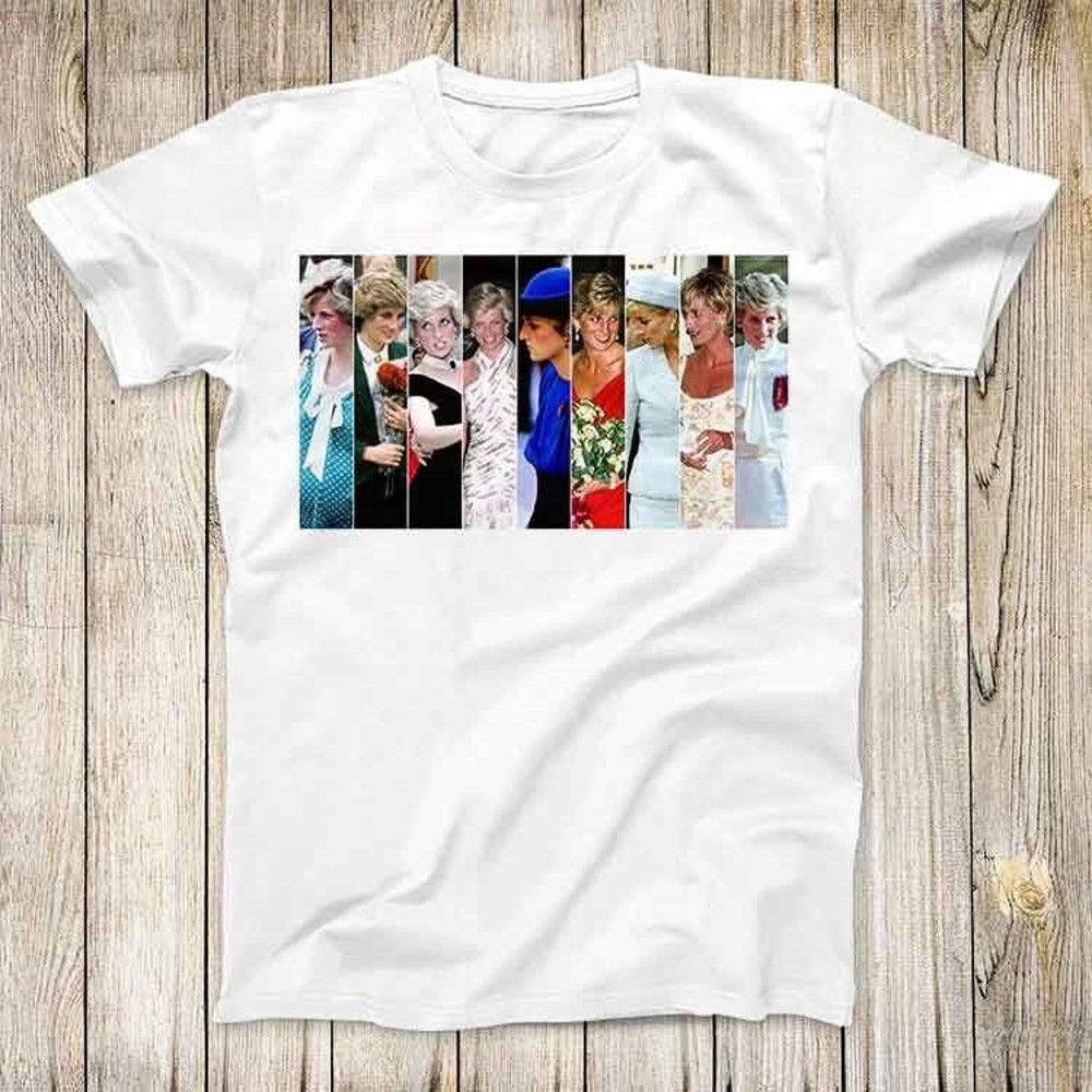 Princess Diana Collage Pop Homage Top Tee Best Seller Birthday Gift Men Women Unisex T Shirt 3202.jpg