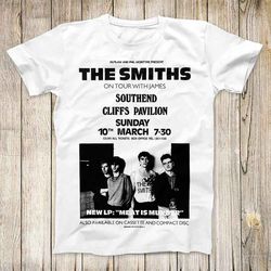 the smiths on tour live concert southend top tee best cute gift men women unisex t shirt 3117