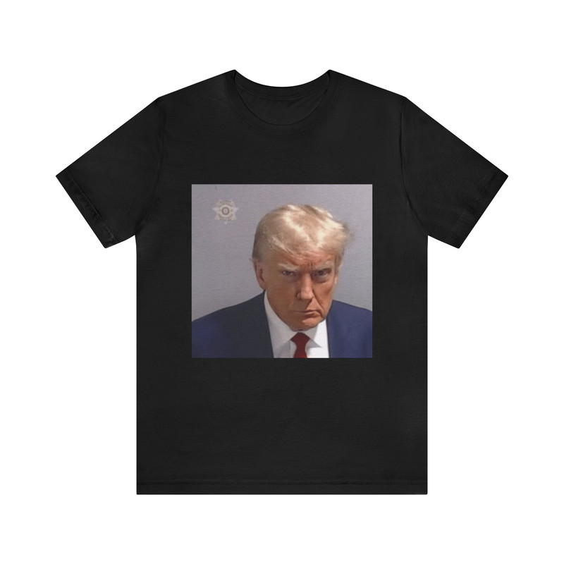 Donald Trump Mugshot 2023 Best Seller Shirt - Funny Mugshot, Gag Gifts, Meme Shirts, Parody Gifts, Make Mugshots Great Again, Trump 2024.jpg