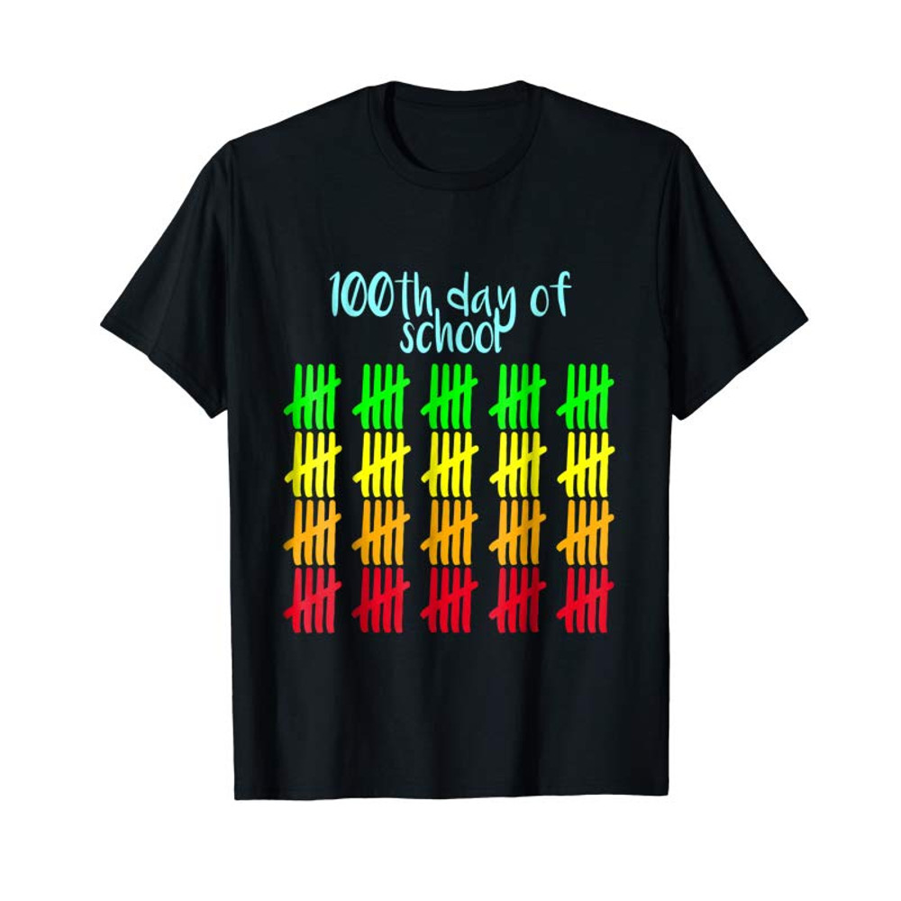 Adorable 100th Day Of School T-Shirt Happy 100th Day Of School Tee - Tees.Design.png