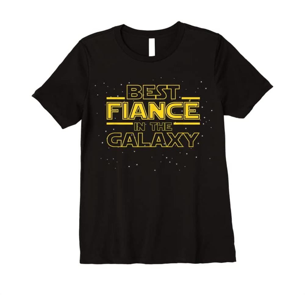 Adorable Best Fiancé Galaxy Shirt Gift For Future Husband Fiancé T-Shirt - Tees.Design.png