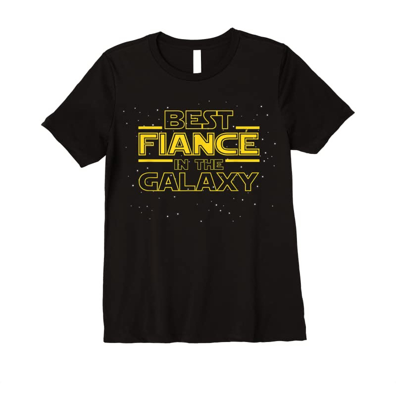 Adorable Best Fiancé Galaxy Shirt Gift For Future Husband Fiancé T-Shirt - Tees.Design.png