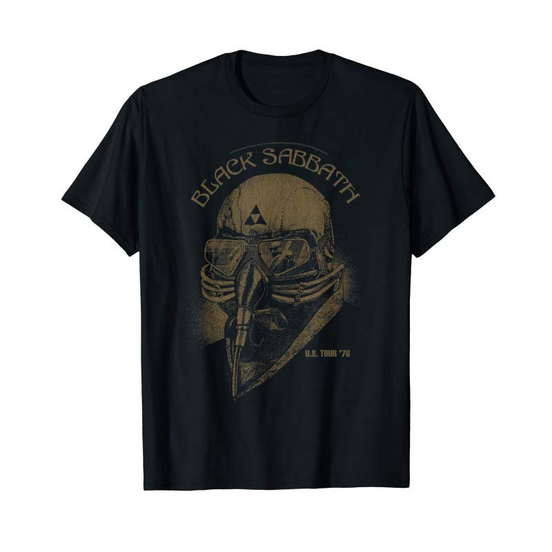 Adorable Black Sabbath Official US Tour '78 T-Shirt - Tees.Design.png