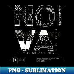 IM-1 Nova - Retro PNG Sublimation Digital Download - Perfect for Creative Projects