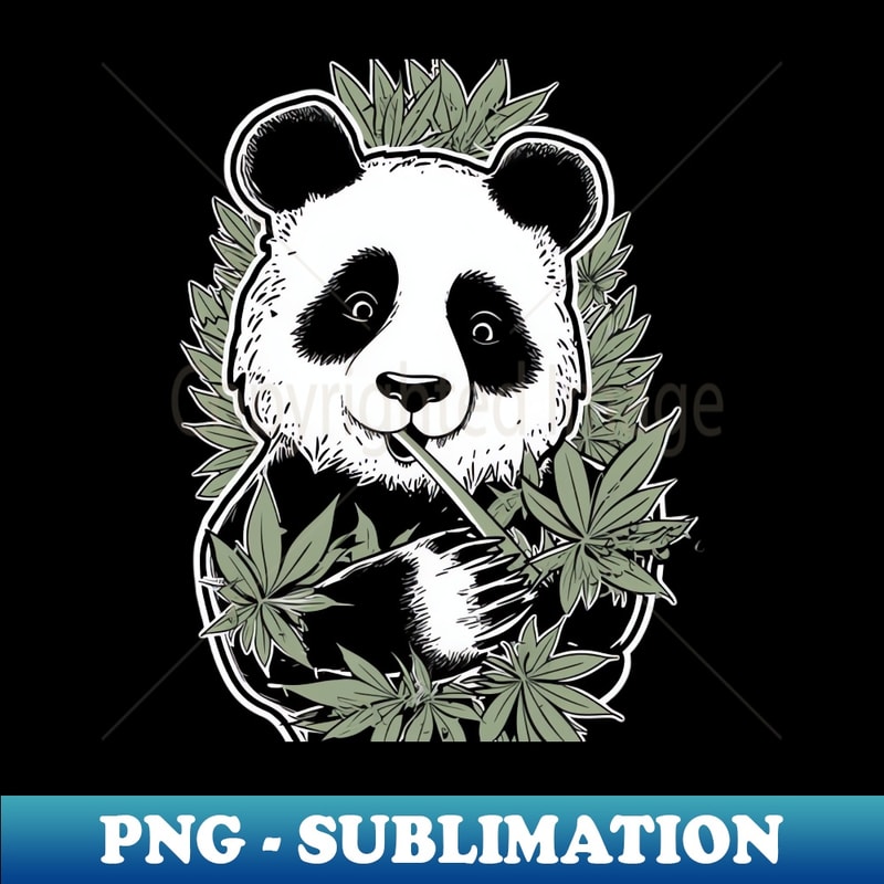 Panda smoking weed theme v3 - Stylish Sublimation Digital Do | Inspire ...