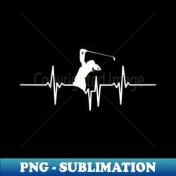 golf girl - sublimation-ready png file - transform your sublimation creations