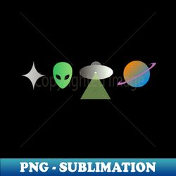 Alien - Trendy Sublimation Digital Download - Create with Confidence